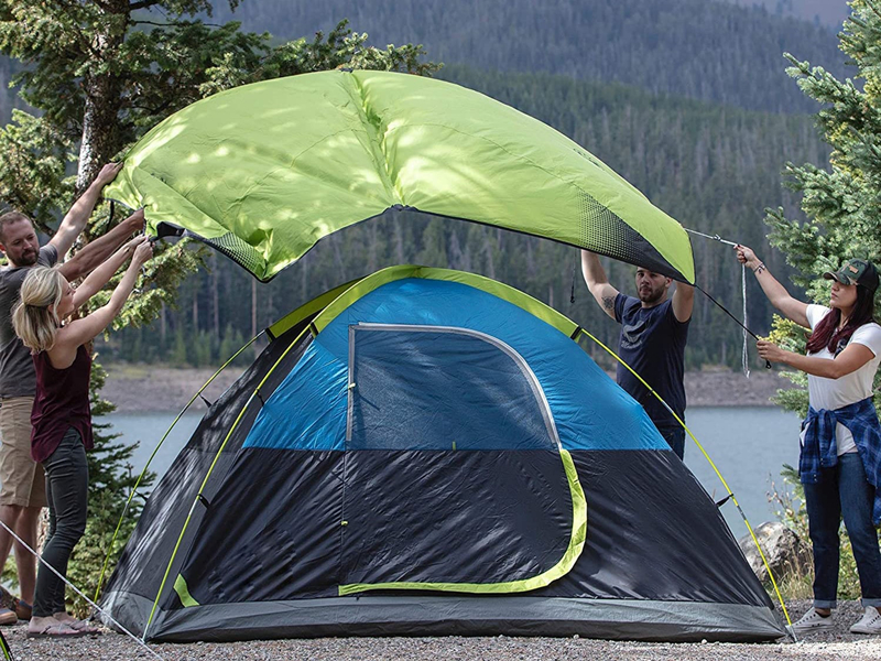 Carpa de cúpula exterior de gran tamaño para 6 personas