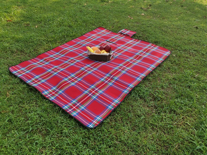 Estera de picnic al aire libre, mantas de picnic impermeables plegables