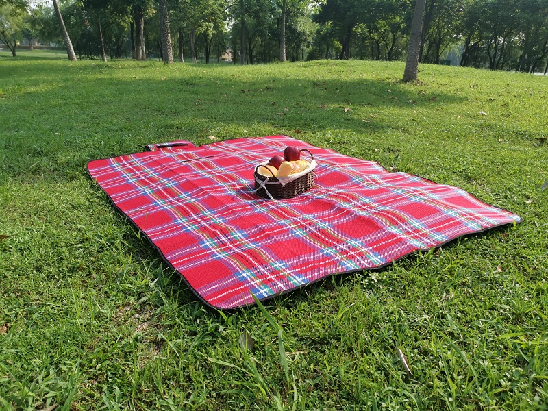 Estera de picnic al aire libre, mantas de picnic impermeables plegables