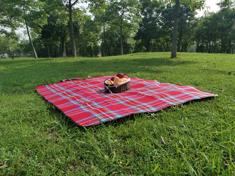 Estera de picnic al aire libre, mantas de picnic impermeables plegables