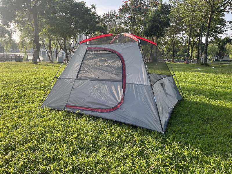 Tienda de campaña impermeable doble portátil al aire libre 2/4/6 personas