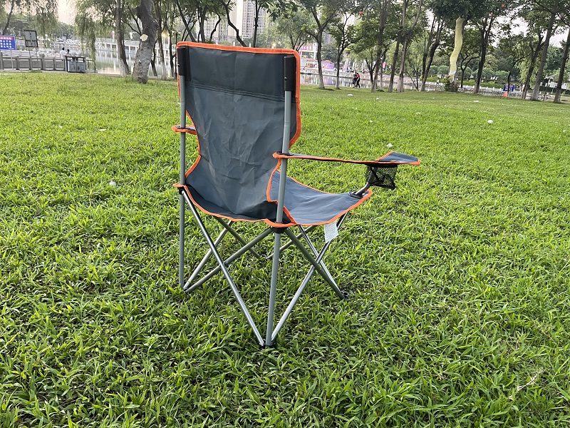 Silla de camping plegable resistente de gran tamaño