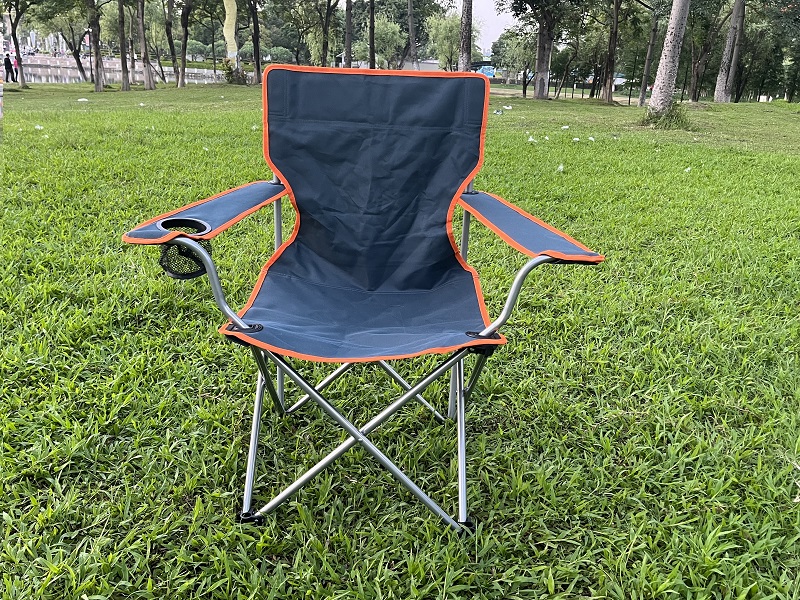 Silla de camping plegable resistente de gran tamaño