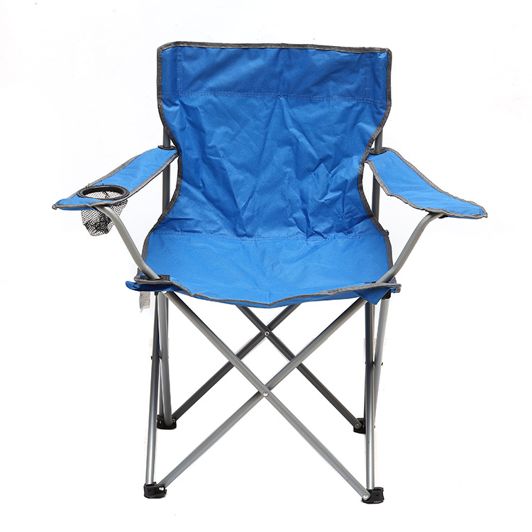 Silla de camping de promoción con portavasos