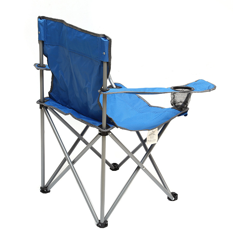 Silla de camping de promoción con portavasos