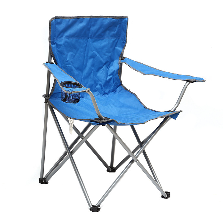 Silla de camping de promoción con portavasos